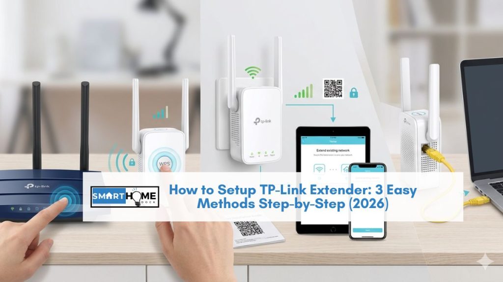 featured image of How to Setup TP-Link Extender: 3 Easy Methods Step-by-Step (2026)