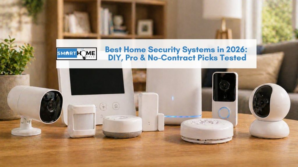 featured image of Best Home Security Systems in 2026: DIY, Pro & No-Contract Picks Tested