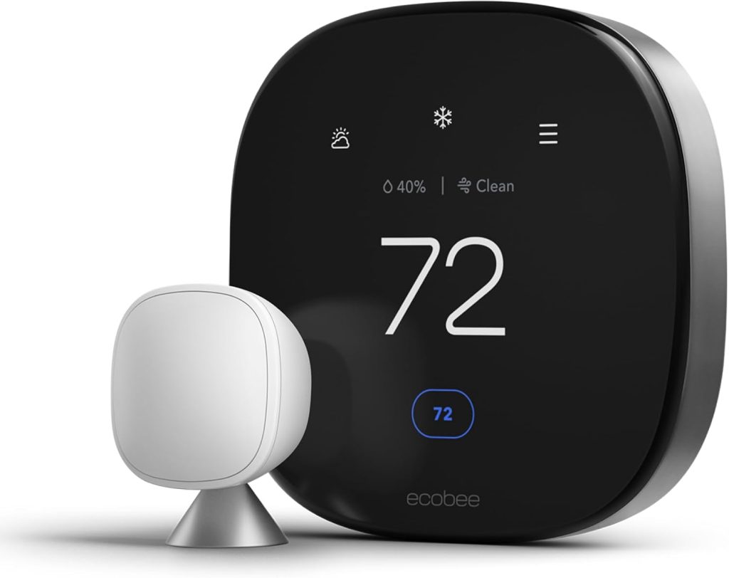 image of Ecobee Smart Thermostat Premiumsmart home gadgets