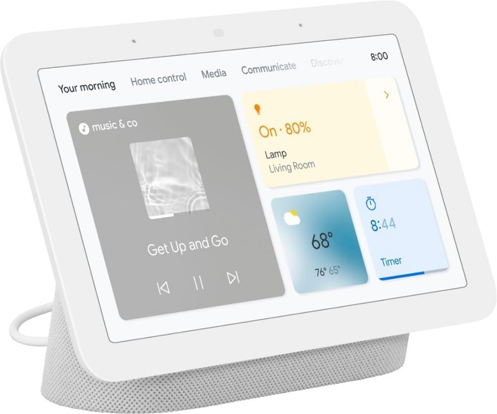 image of Google Nest Hub (2nd Gen) smart home gadgets