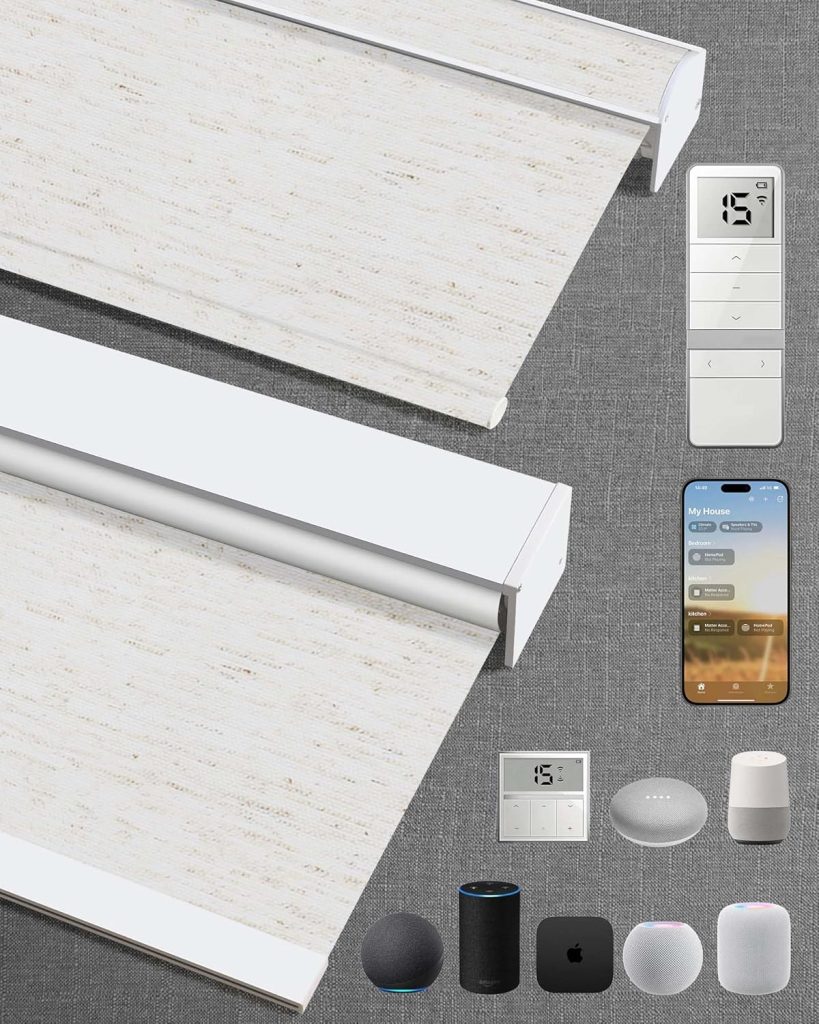 image of Kincmo Motorized Blackout Blinds