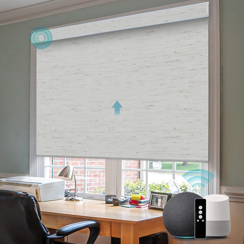 image of SmartWings Motorized Roller Shades best smart blinds