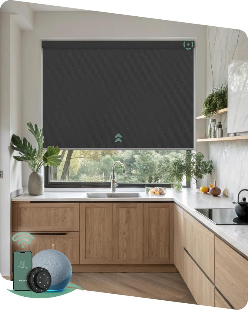 image of Yoolax Motorized Roller Shades