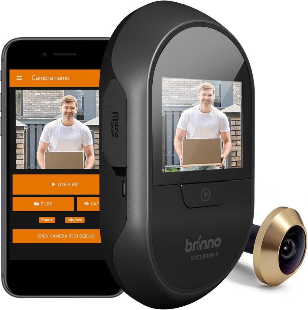 image of Brinno SHC1000 best peephole cameras