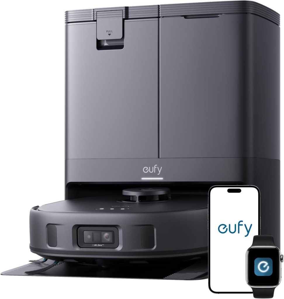 image of Eufy X10 Pro Omni best robot vacuum for pet hair