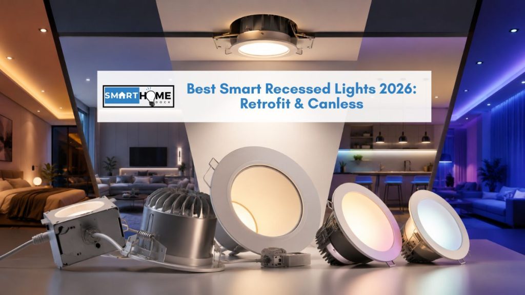 featured image of Best Smart Recessed Lights 2026: Retrofit & Canless