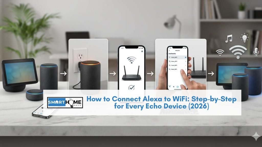 featured image of How to Connect Alexa to WiFi: Step-by-Step for Every Echo Device (2026)