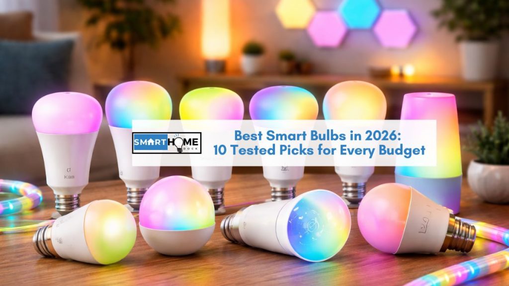 Best Smart Bulbs in 2026: 10 Tested Picks for Every Budget featured image of Best Smart Bulbs in 2026: 10 Tested Picks for Every Budget