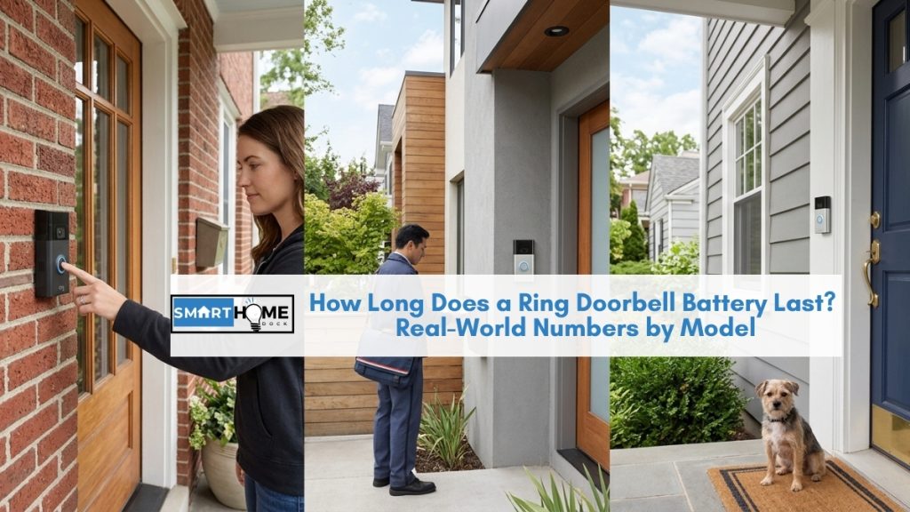 How Long Does a Ring Doorbell Battery Last? Real-World Numbers by Model featured image of How Long Does Ring Doorbell Battery Last? Real-World Numbers by Model