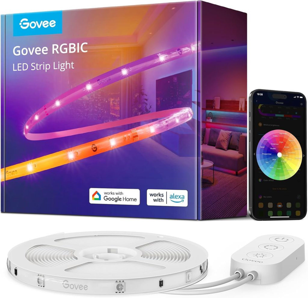 image ofGovee RGBIC Pro best smart led strip lights