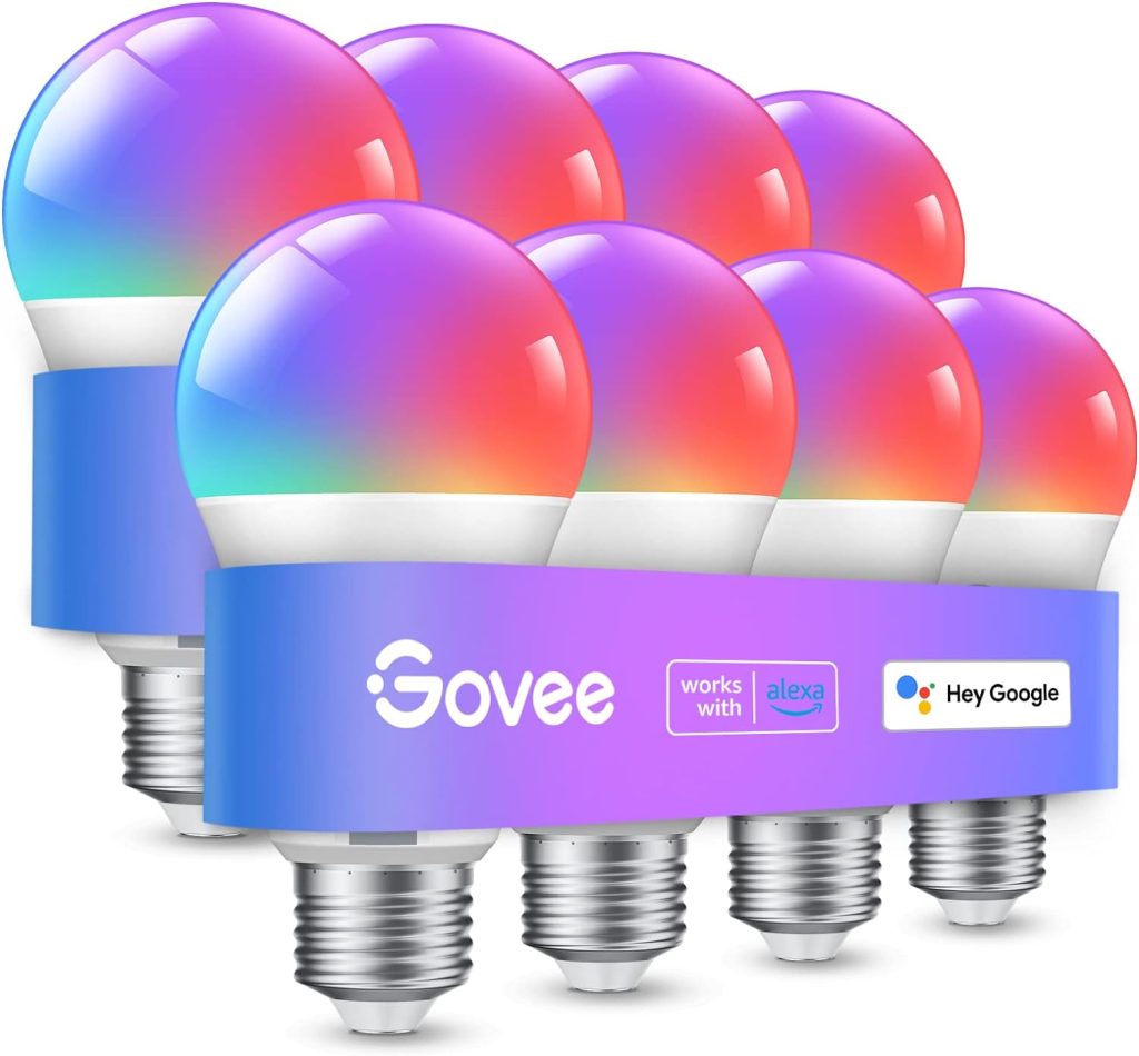 iamge of Govee Smart Light Bulb H6052 best smart bulbs for alexa