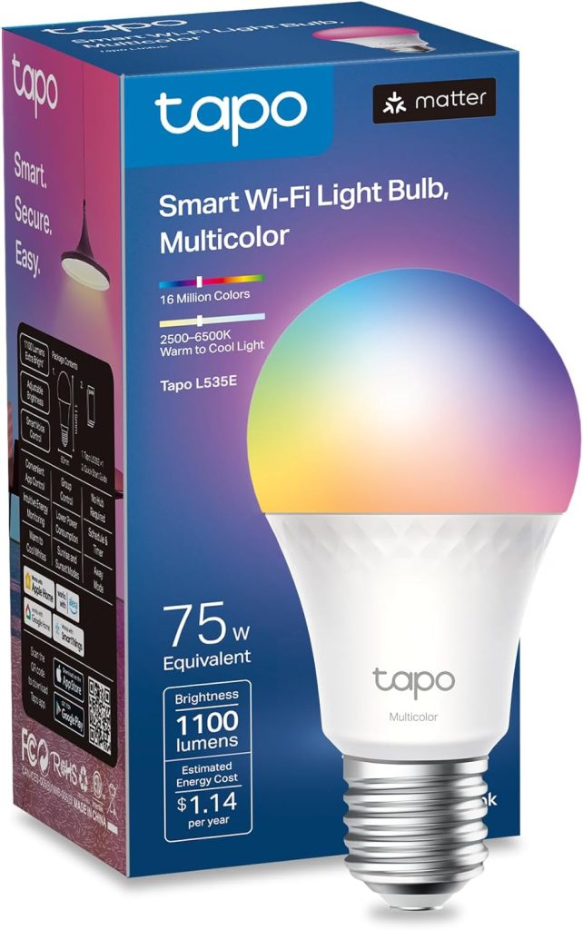 image of TP-Link Tapo L535E best smart bulbs