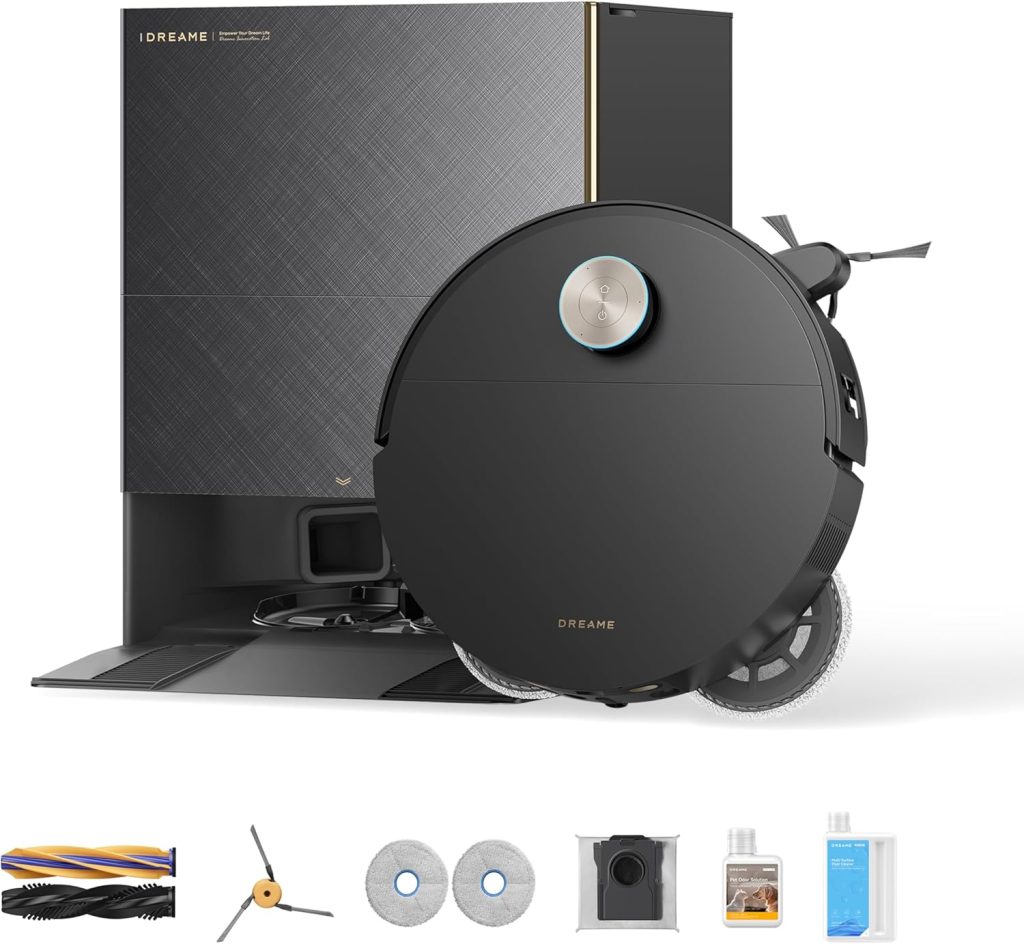 Robot vacuum with cleaning accessories.best robot vacuums for pet hair