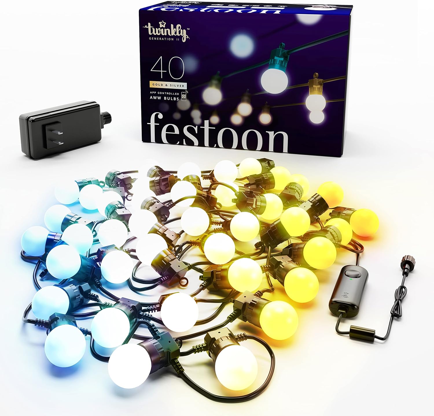 image of Twinkly Festoon best colour smart bulbs