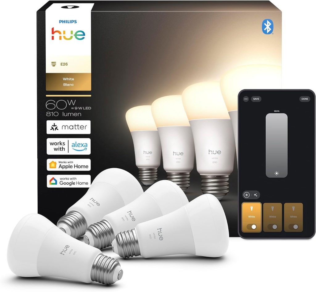image of Hue White best philips hue bulbs